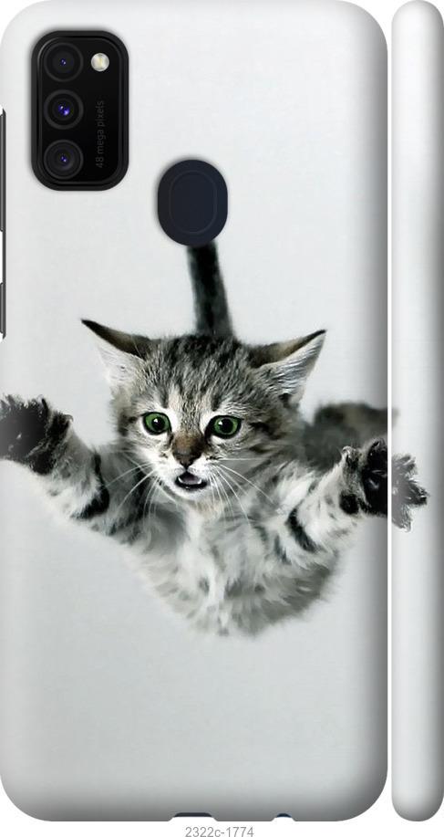 Чехол на Samsung Galaxy M30s 2019 Летящий котёнок