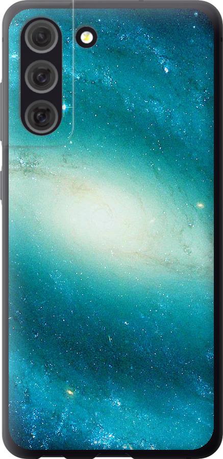Чехол на Samsung Galaxy S21 FE Голубая галактика