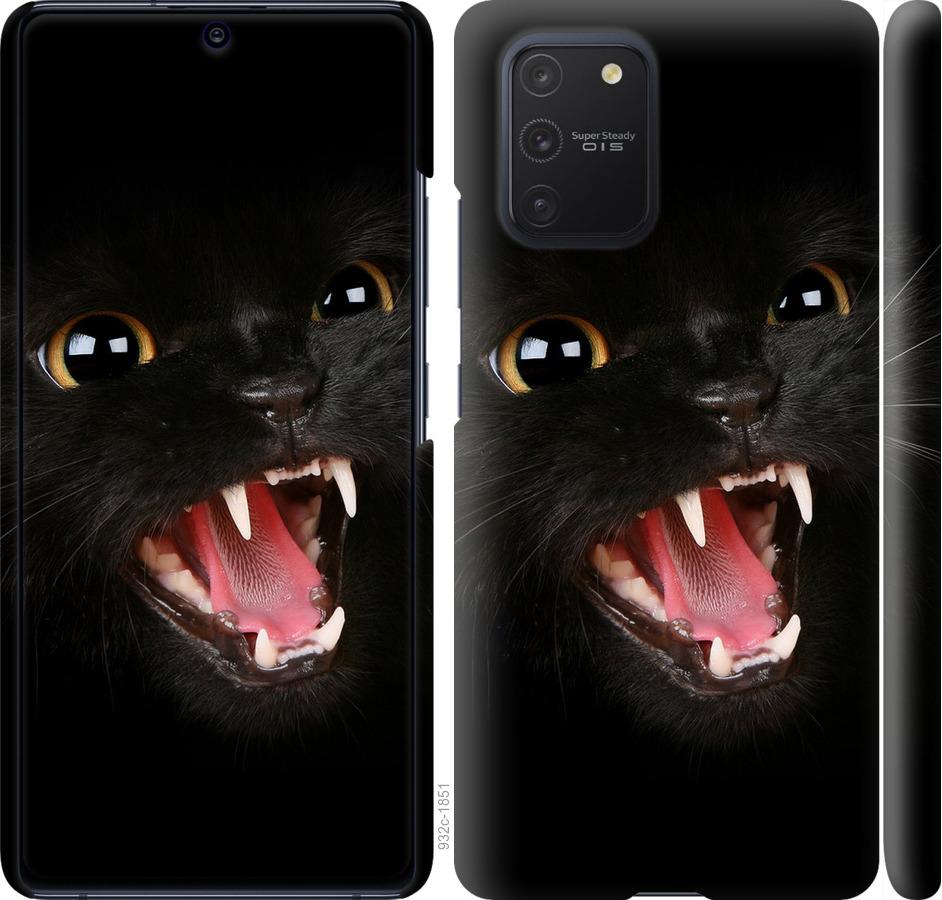 Чехол на Samsung Galaxy S10 Lite 2020 Чёрная кошка
