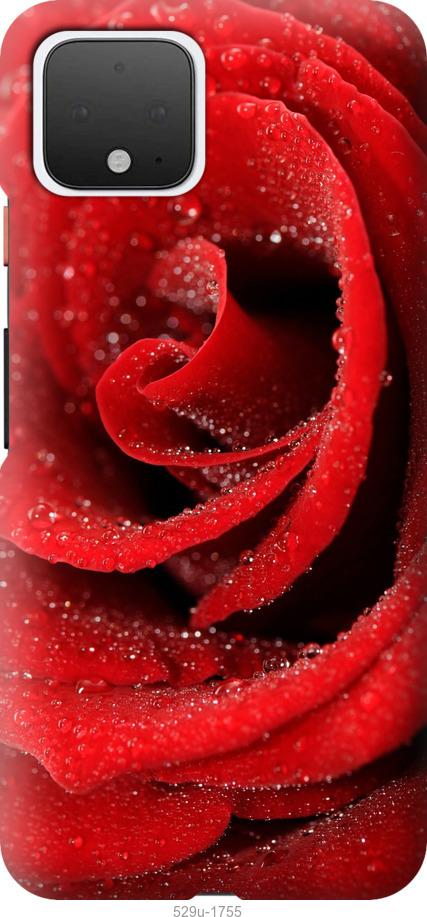 Чехол на Google Pixel 4 Красная роза