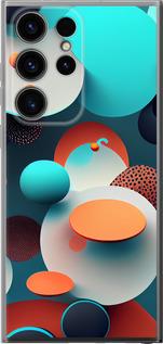 Чехол на Samsung Galaxy S24 Ultra Горошек абстракция