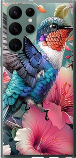 Чехол на Samsung Galaxy S22 Ultra Сказочная колибри