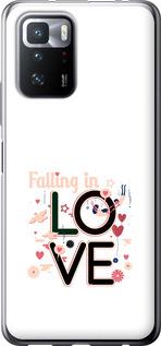 Чехол на Xiaomi Redmi Note 10 Pro 5G falling in love