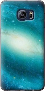 Чехол на Samsung Galaxy S6 Edge Plus G928 Голубая галактика