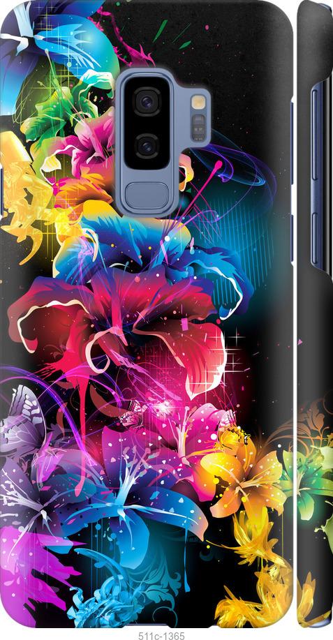 Чехол на Samsung Galaxy S9 Plus Абстрактные цветы
