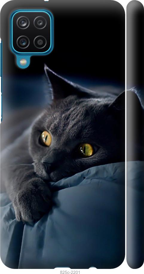 Чехол на Samsung Galaxy A12 A125F Дымчатый кот
