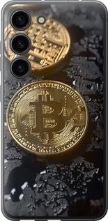 Чехол на Samsung Galaxy S23 Вулканический Bitcoin