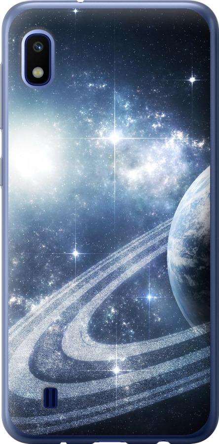 Чехол на Samsung Galaxy A10 2019 A105F Кольца Сатурна