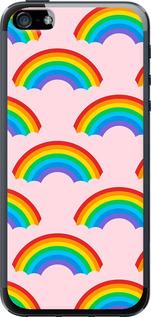 Чехол на iPhone SE Rainbows