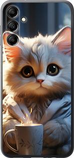 Чехол на Samsung Galaxy A14 A145F White cat