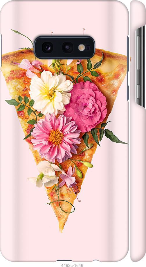 Чехол на Samsung Galaxy S10e pizza