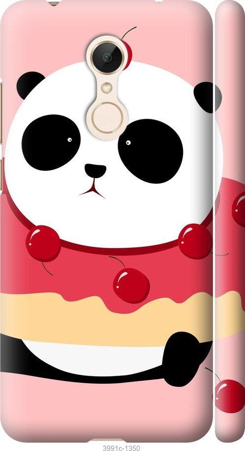 Чехол на Xiaomi Redmi 5 Панда с пончиком