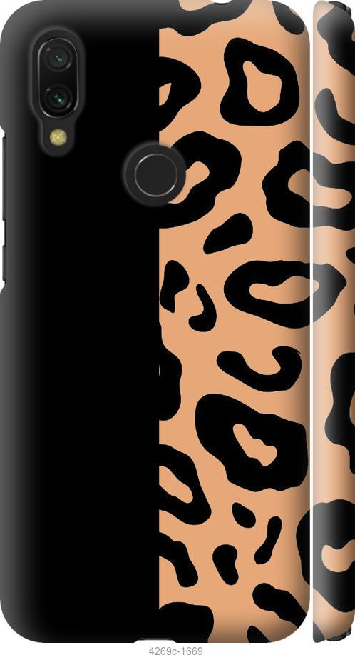 Чехол на Xiaomi Redmi 7 Пятна леопарда
