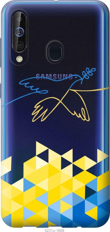 Чехол на Samsung Galaxy A60 2019 A606F Птица мира