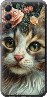 Чехол на Samsung Galaxy A34 A346E Cats and flowers