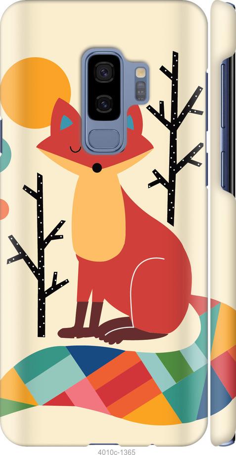 Чехол на Samsung Galaxy S9 Plus Rainbow fox