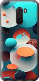 Чехол на Xiaomi Pocophone F1 Горошек абстракция