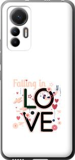 Чехол на Xiaomi 12 Lite falling in love