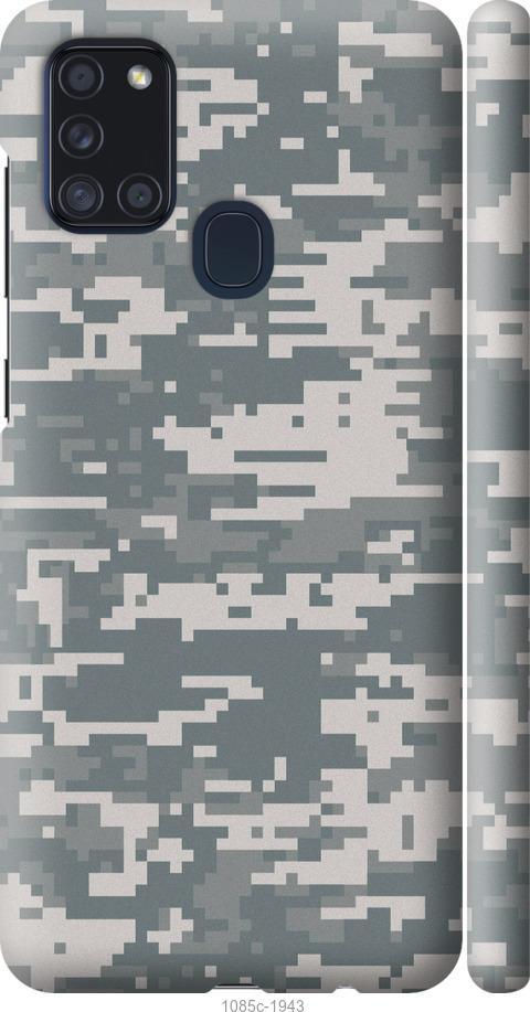 Чехол на Samsung Galaxy A21s A217F Камуфляж
