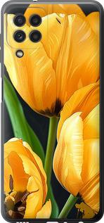 Чехол на Samsung Galaxy A22 A225F Желтые тюльпаны