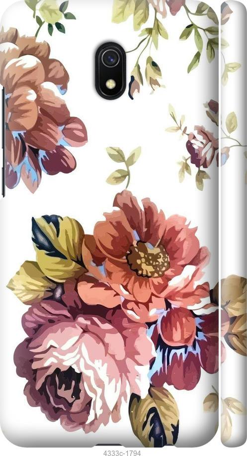 Чехол на Xiaomi Redmi 8A Vintage flowers