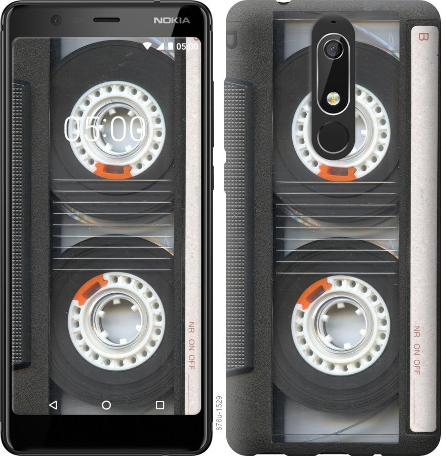 Чехол на Nokia 5.1 Кассета