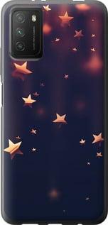 Чехол на Xiaomi Poco M3 Падающие звезды