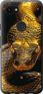 Чехол на Google Pixel 3a XL Golden snake