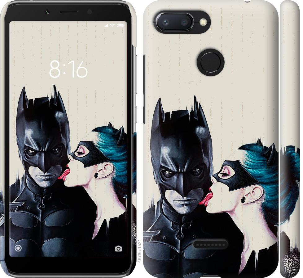 Чехол на Xiaomi Redmi 6 Бэтмен