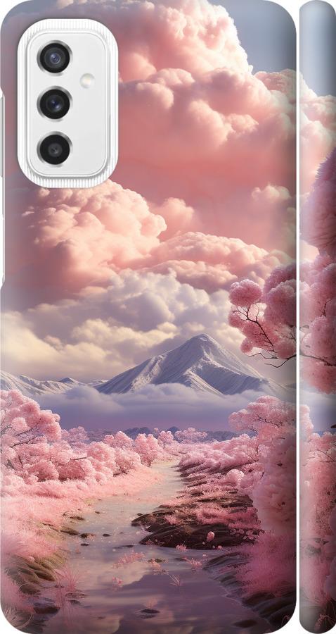 Чехол на Samsung Galaxy M52 M526B Розовые облака