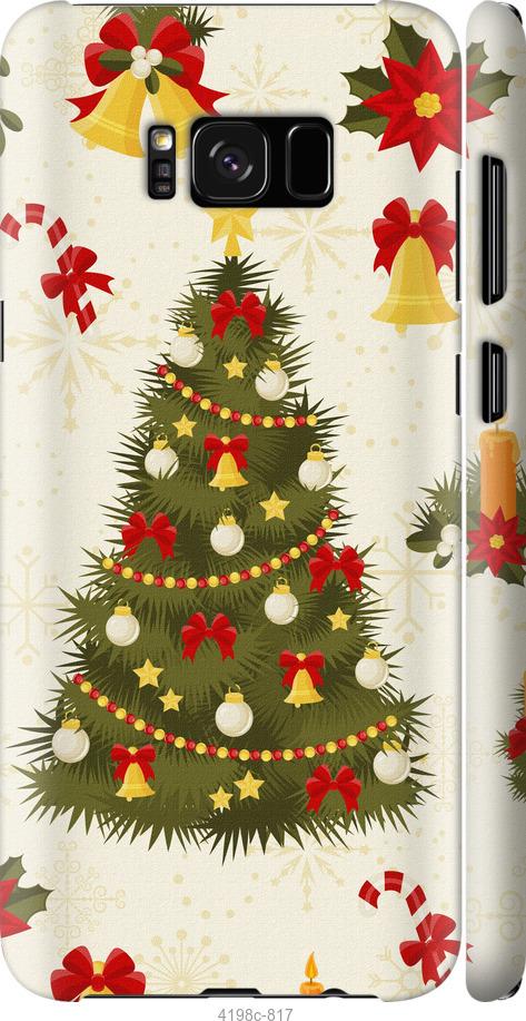 Чехол на Samsung Galaxy S8 Plus Новогодняя елка