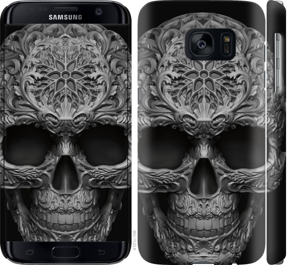 Чехол на Samsung Galaxy S7 G930F skull-ornament
