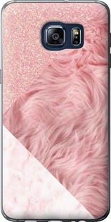 Чехол на Samsung Galaxy S6 Edge Plus G928 Розовые текстуры