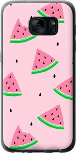 Чехол на Samsung Galaxy S7 G930F Розовый арбуз