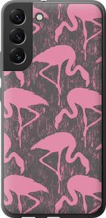 Чехол на Samsung Galaxy S22 Plus Vintage-Flamingos