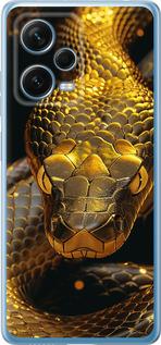 Чехол на Xiaomi Redmi Note 12 Pro+ 5G Golden snake