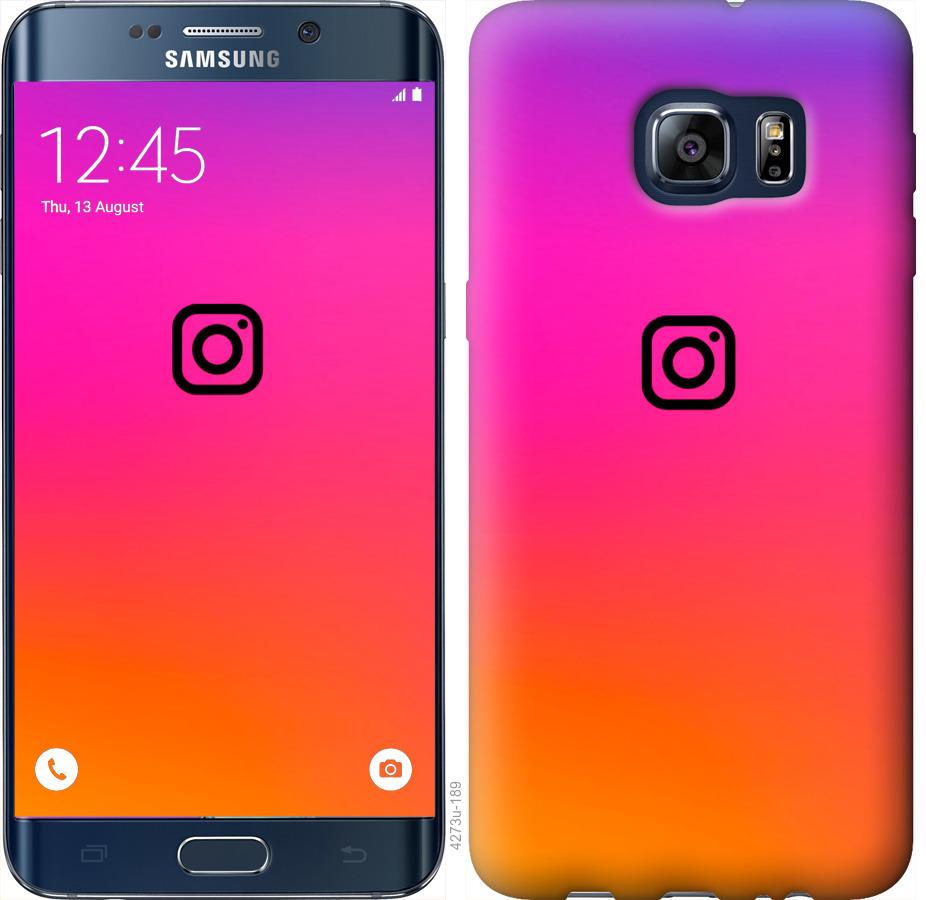 Чехол на Samsung Galaxy S6 Edge Plus G928 Instagram