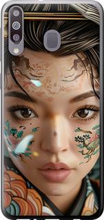 Чехол на Samsung Galaxy M30 Взгляд души самурая