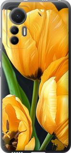 Чехол на Xiaomi 12 Lite Желтые тюльпаны