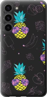 Чехол на Samsung Galaxy S23 Plus Summer ananas