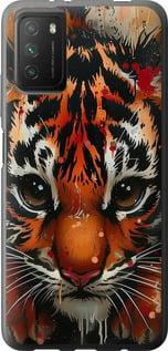 Чехол на Xiaomi Poco M3 Mini tiger