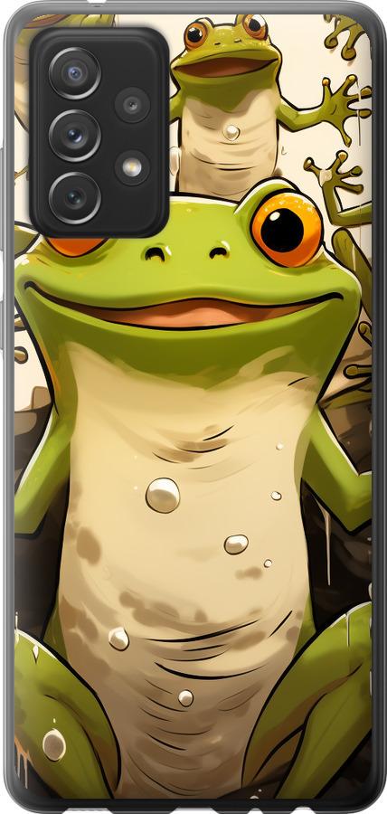 Чехол на Samsung Galaxy A72 A725F Веселая жаба