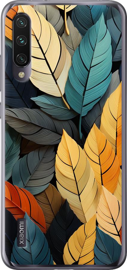 Чехол на Xiaomi Mi A3 Кольорове листя