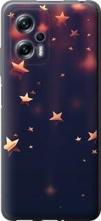Чехол на Xiaomi Redmi Note 11T Pro Падающие звезды