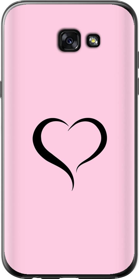 Чехол на Samsung Galaxy A7 (2017) Сердце 1