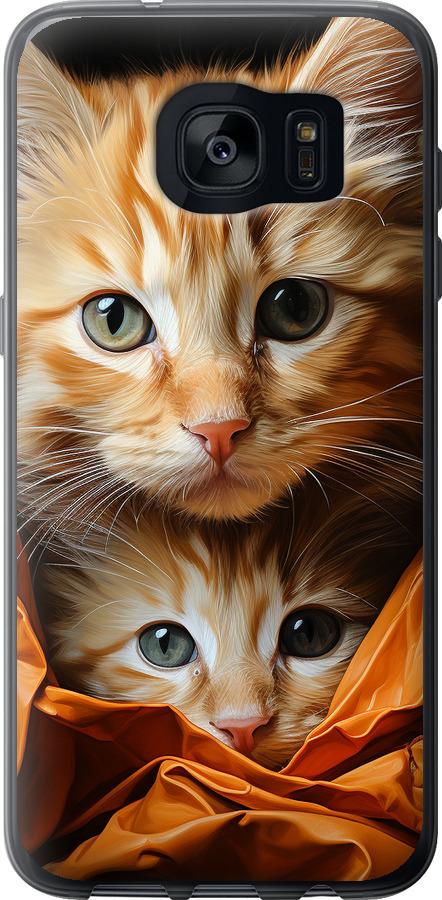Чехол на Samsung Galaxy S7 Edge G935F Котики 2