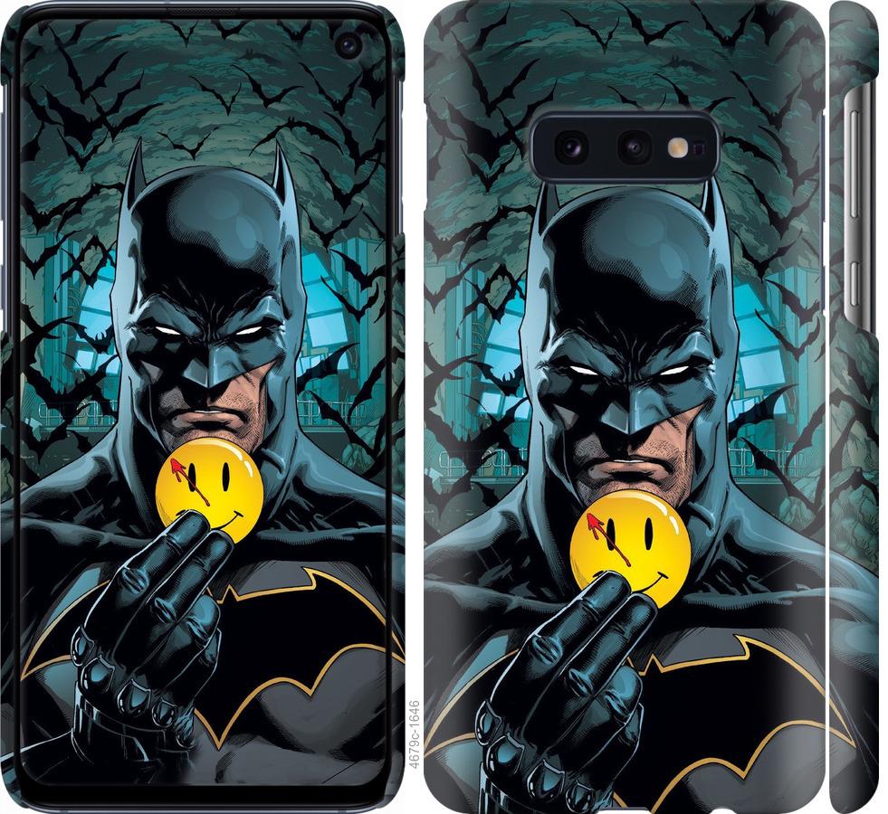 Чехол на Samsung Galaxy S10e Бэтмен 2
