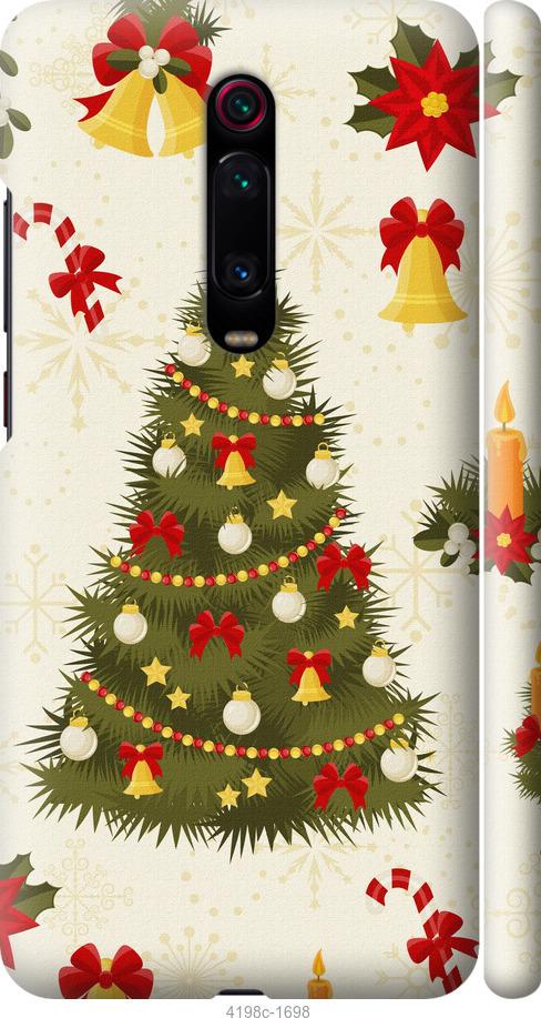 Чехол на Xiaomi Redmi K20 Pro Новогодняя елка