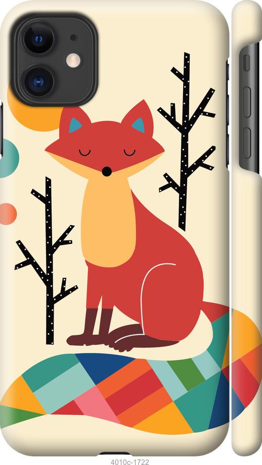 Чехол на iPhone 11 Rainbow fox