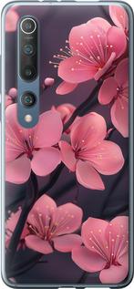 Чехол на Xiaomi Mi 10 Pro Пурпурная сакура